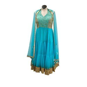 Readymade Anarkali Suit with Dupatta Handmade Party Dress